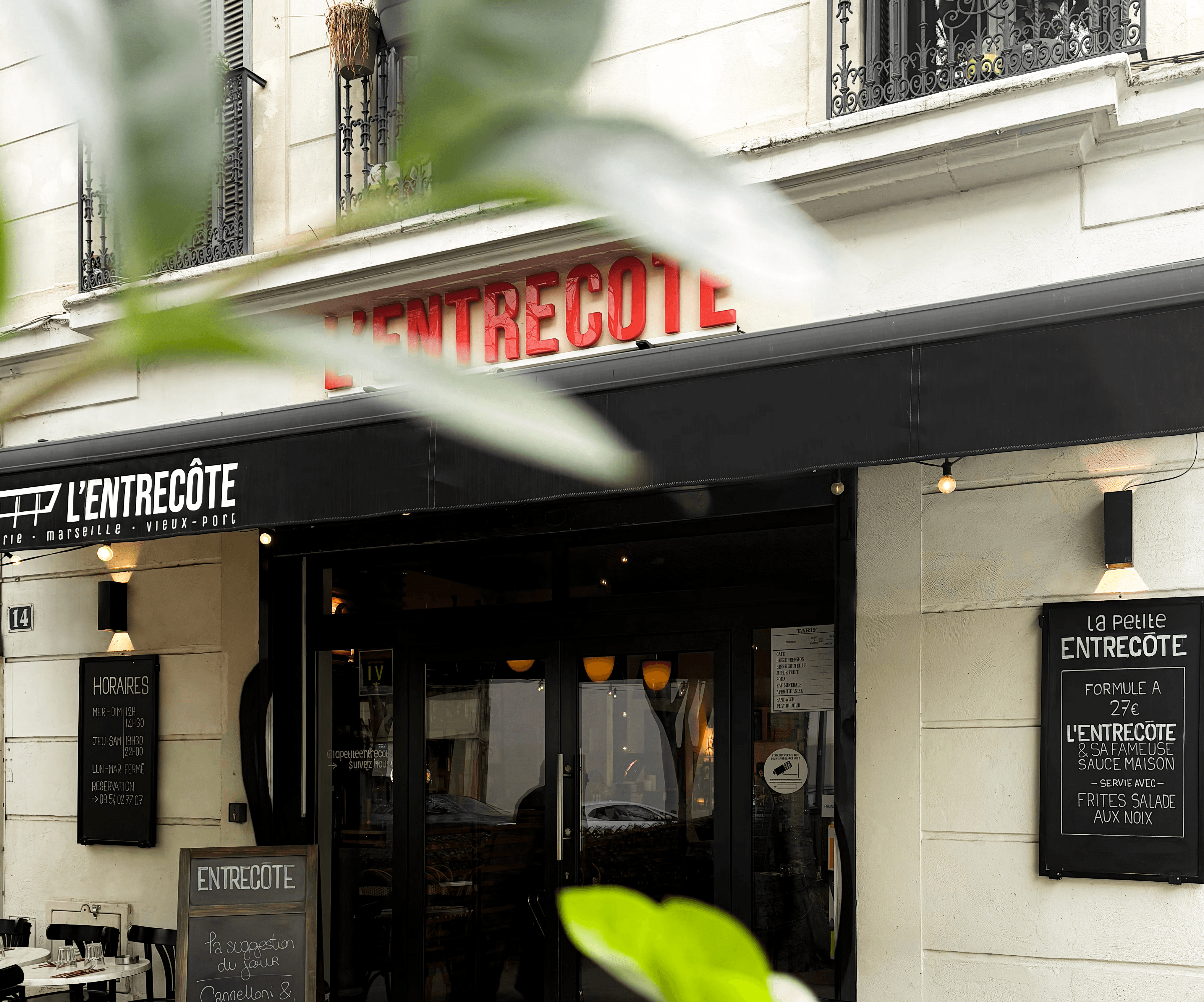 The interior of the Botanical cafe in Prague