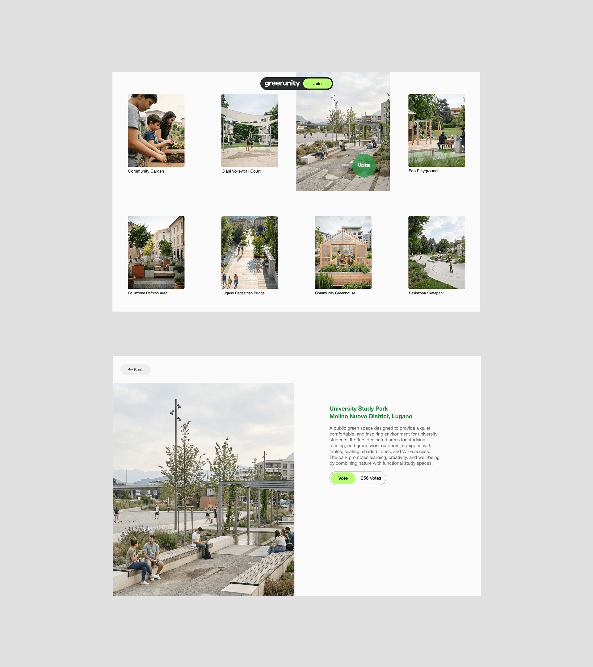 screens Mock up mac book greenunity citizen-driven web platform