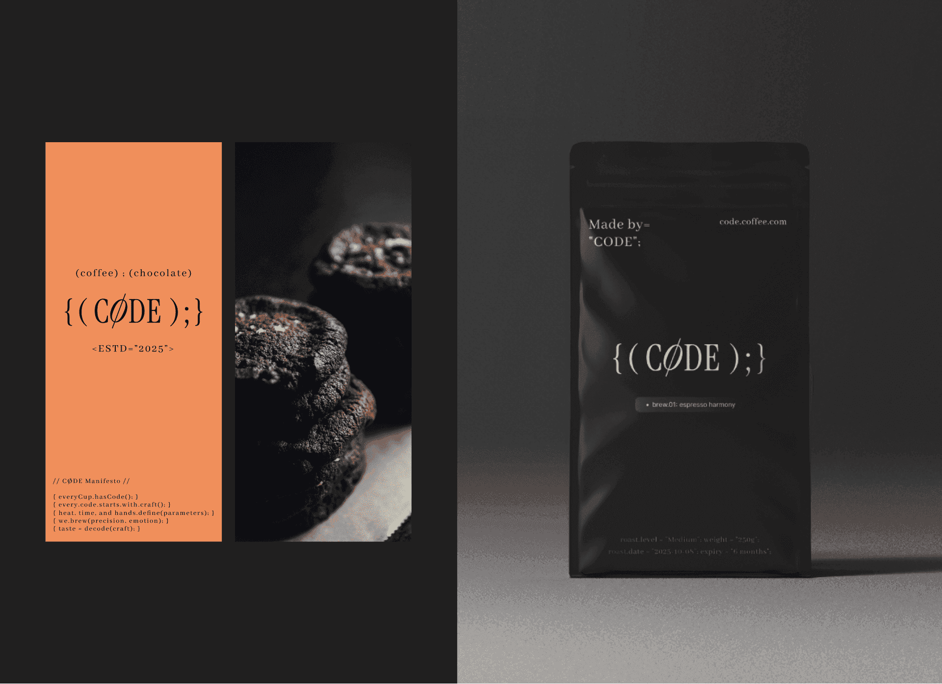 Code Coffee 咖啡廳 形象設計、包裝設計