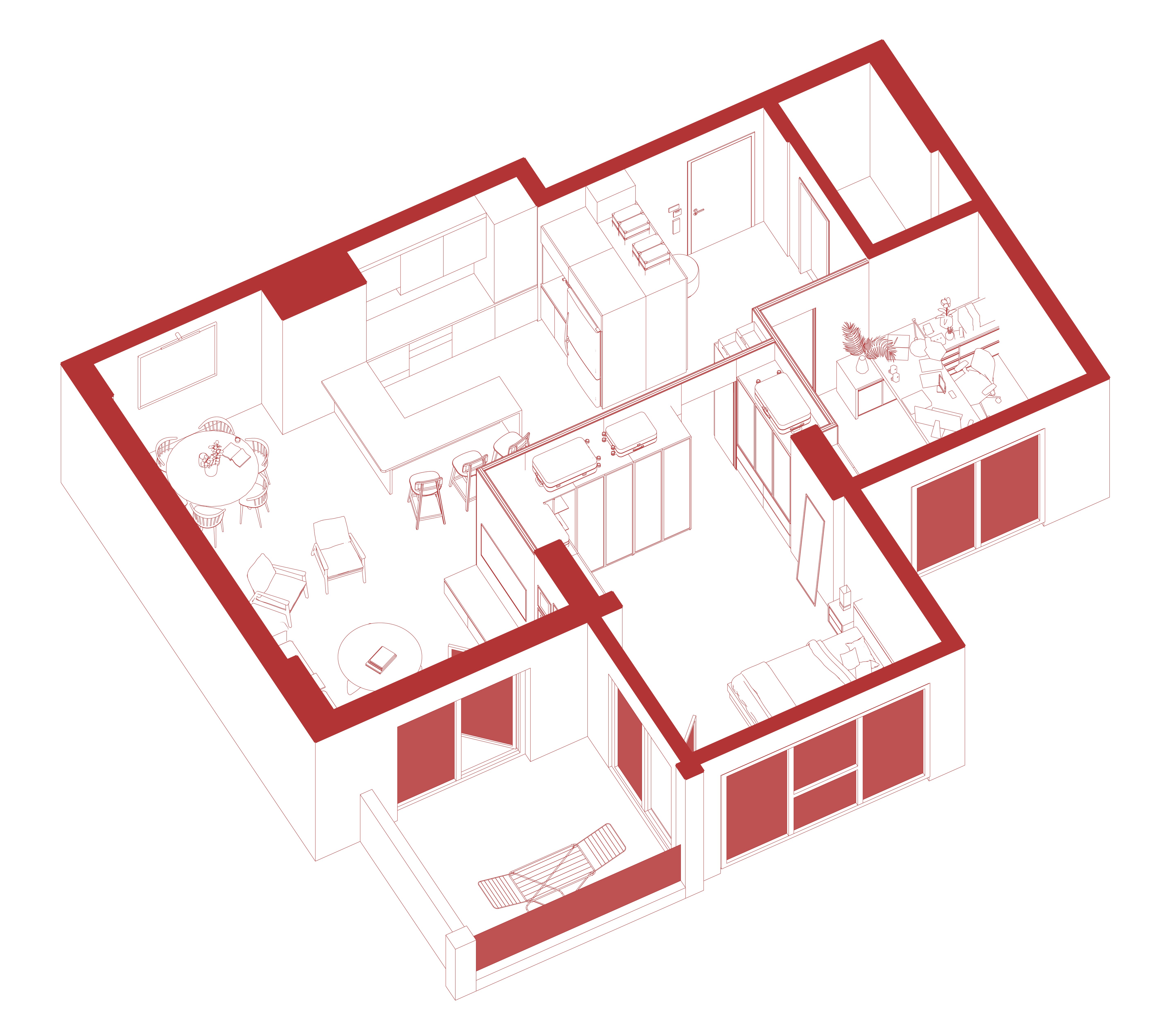 maslak_214_project_explain_ediz_demirel_works_edworks_architecture_studio_axonometric