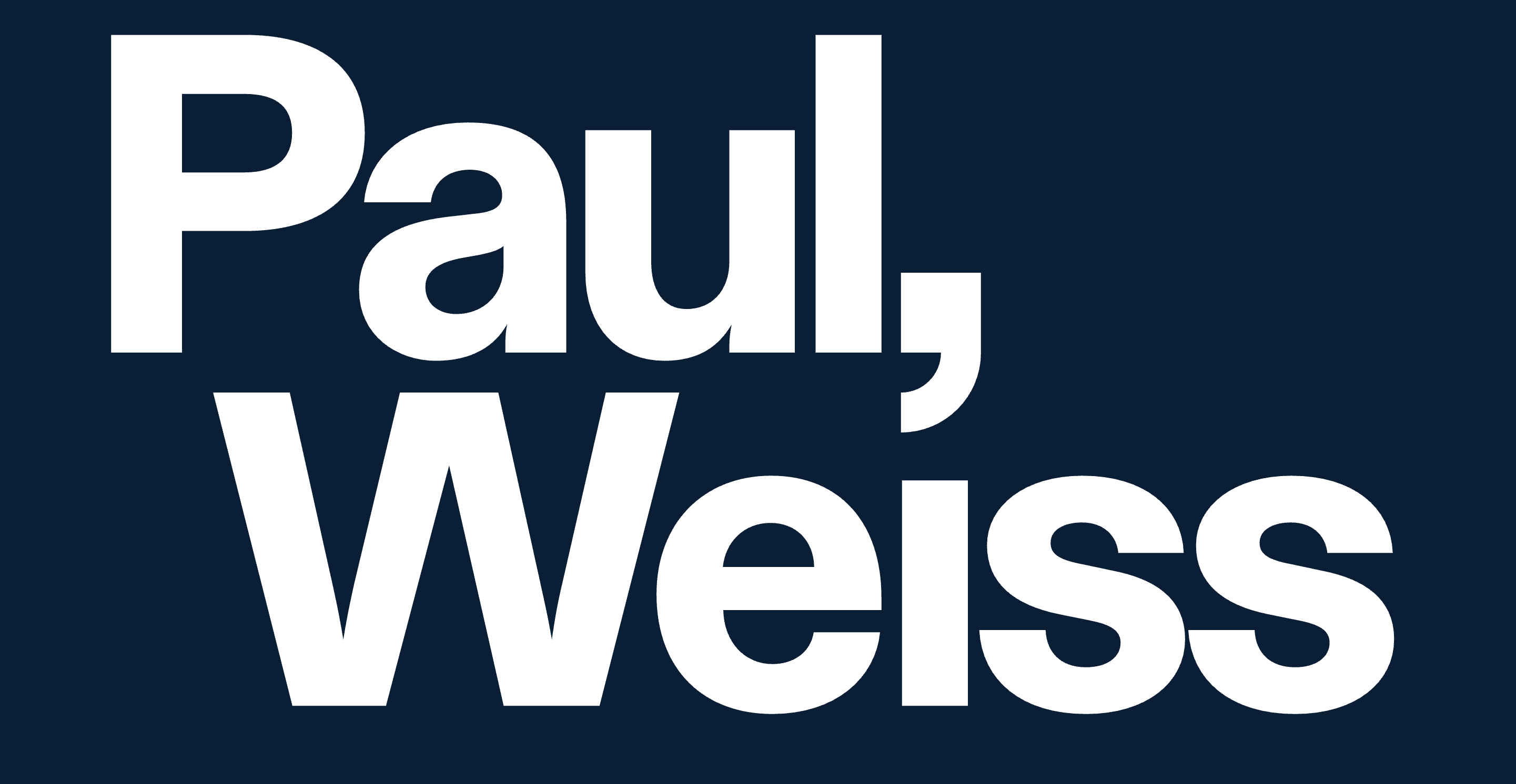 Paul, Weiss logo