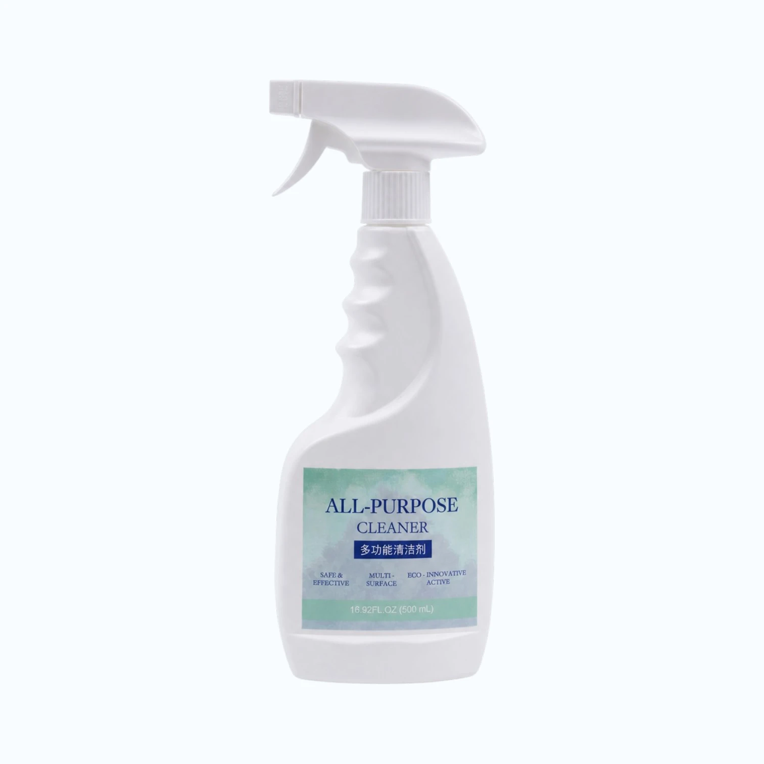 Private label multipurpose cleaning spray in trigger bottle