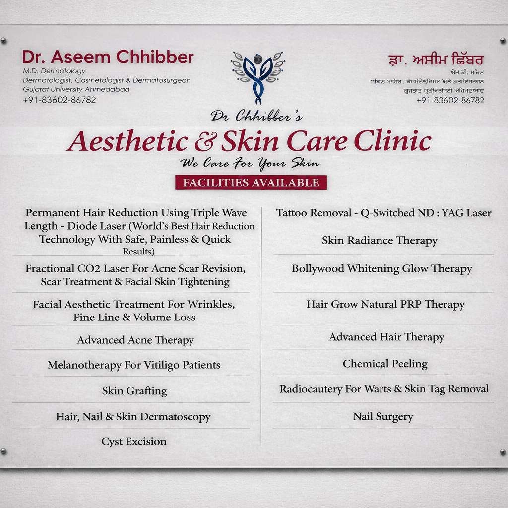 Woman receiving cosmetic skin treatment