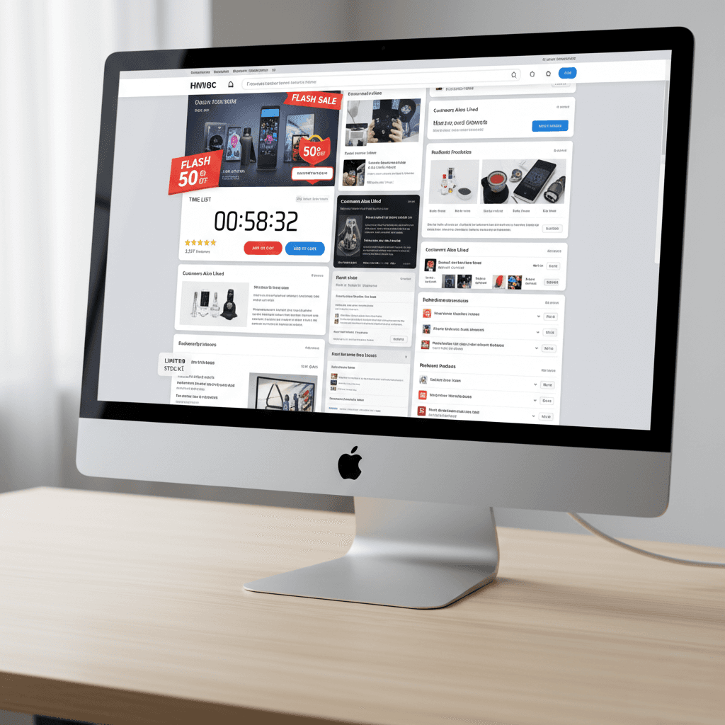 Confusing website layout