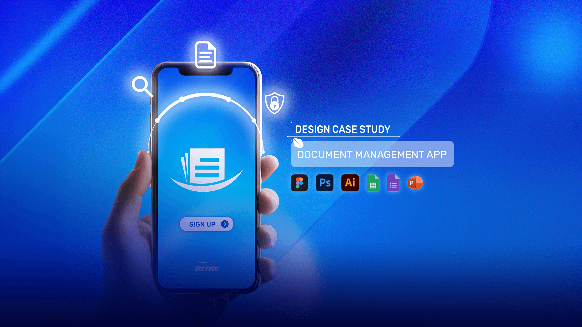 Abstract solo flower 