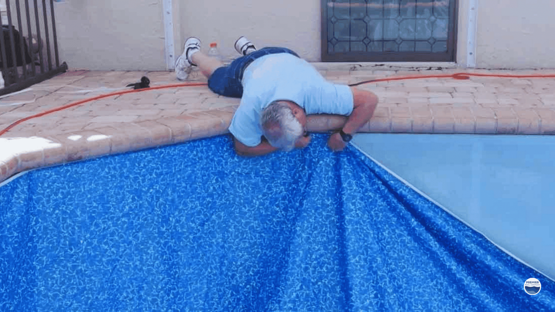 Professional pool liner installation compared to DIY replacement process