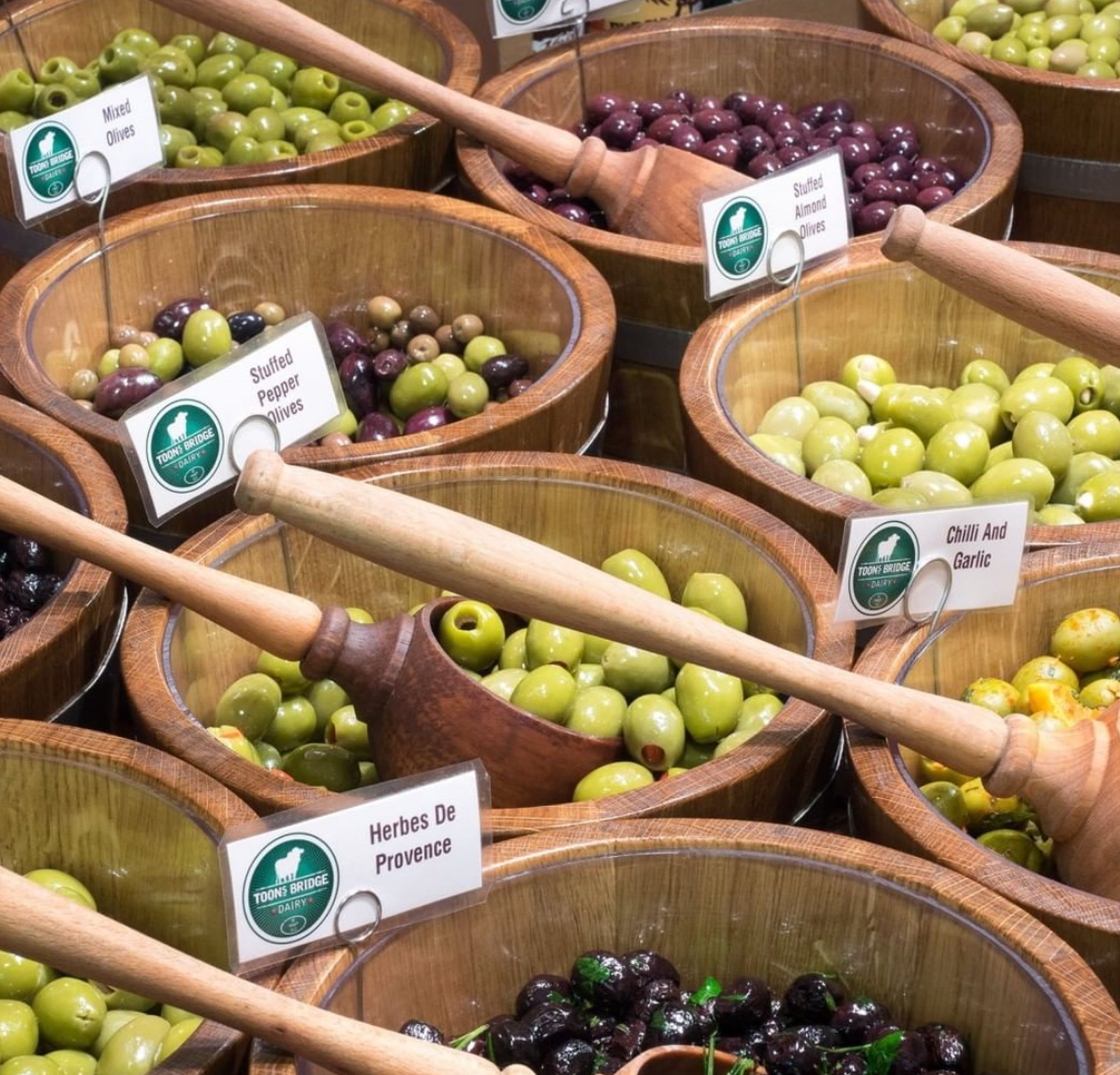 The best olives grown by The Real Olive Company which are getting supplied to As One Restaurant Dublin