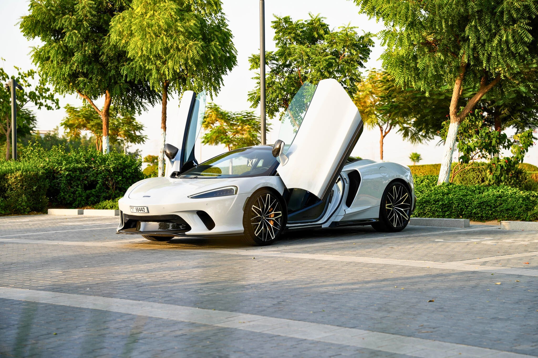 modern house with big windows