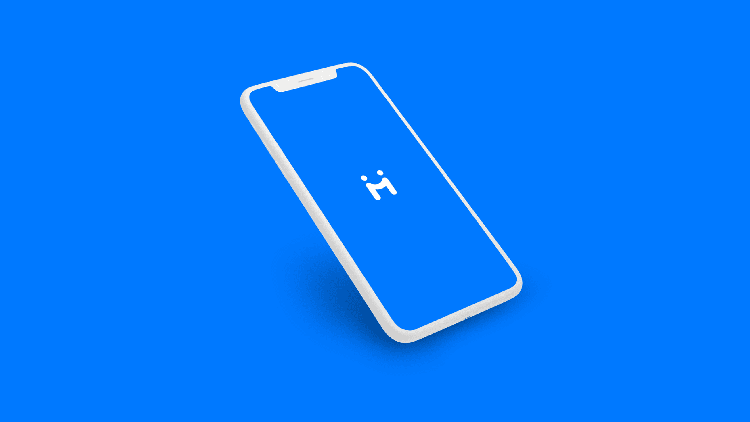 Hapramp logo mobile mockup