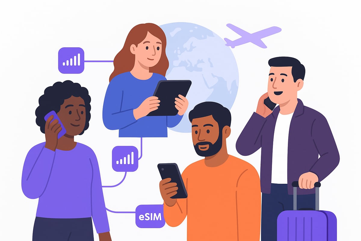 Managing and Using Your eSIM Phone Number