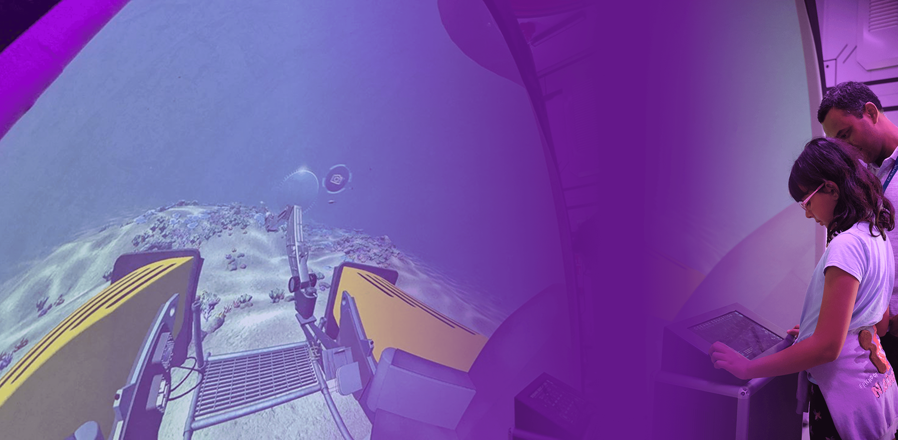 VR simulation screen recording