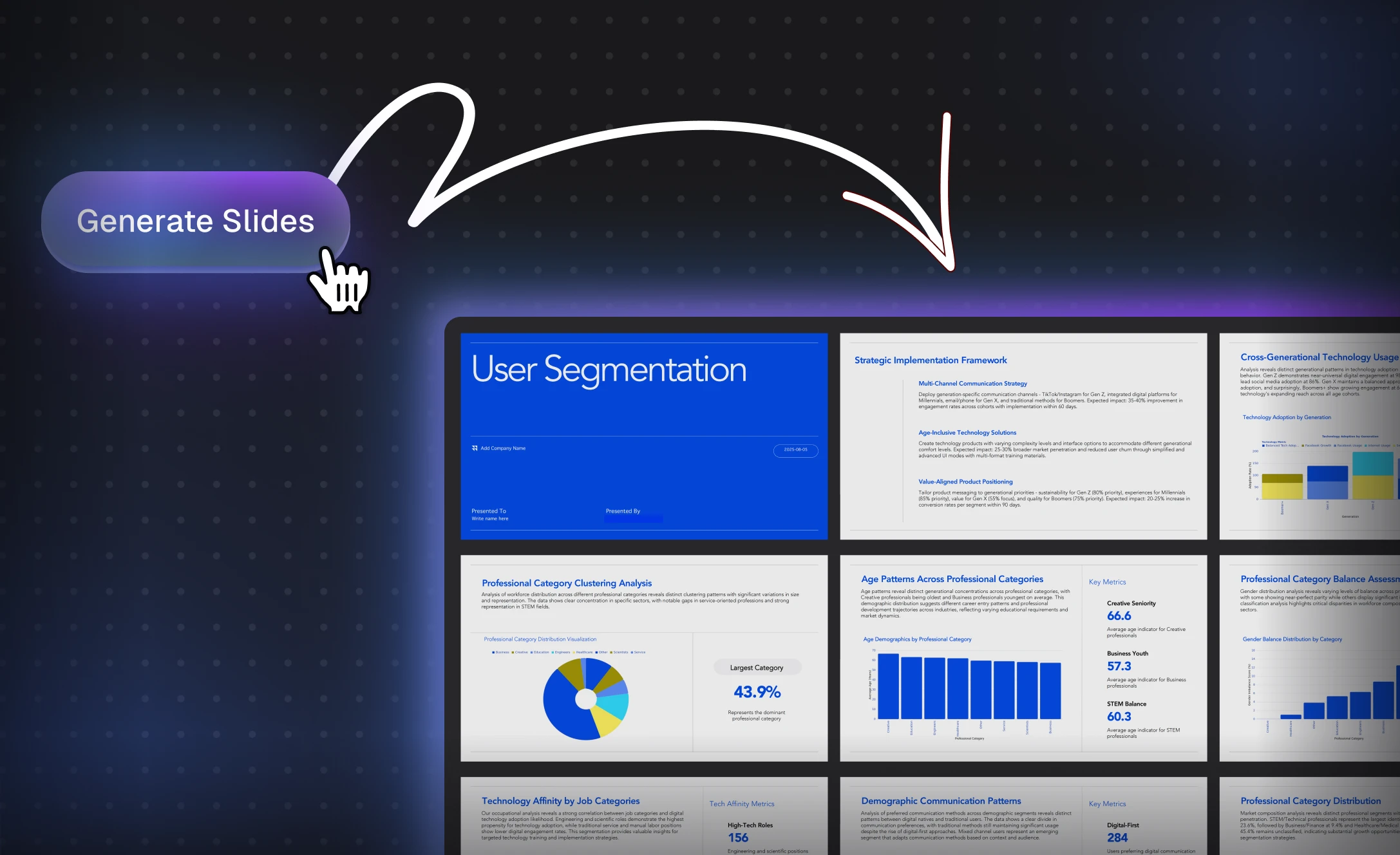 Lets You Choose the Content, Then Builds the PPT for You