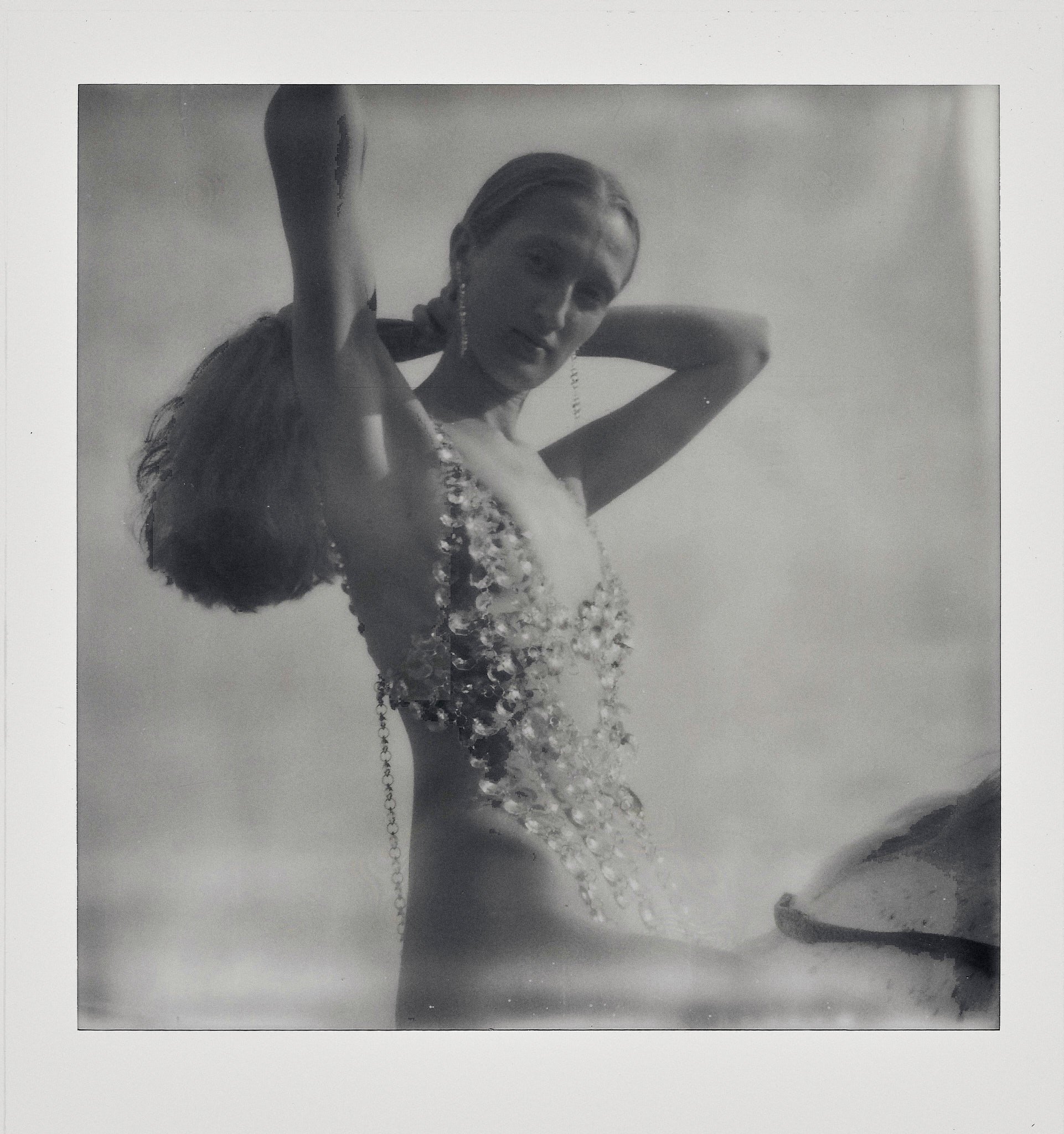 Polaroid Sasha with horses by DIE IDA