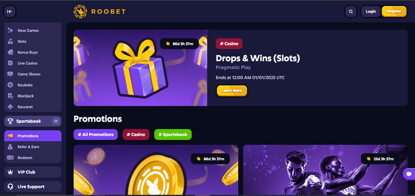 Roobet Casino, Roobet Casino review, crypto casino, Roobet Bitcoin casino, Ethereum casino, Litecoin casino, Roobet slots, Roobet live dealer games, Roobet Originals, Roobet RooWards, crypto casino review, online gambling with cryptocurrency, Bitcoin gambling, provably fair games, Roobet bonuses, Roobet promotions, crypto casino payments, fast withdrawals, secure crypto payments, Curaçao licensed casino, mobile-friendly casino, Roobet customer support, Roobet security, Roobet loyalty program Snoop Dogg