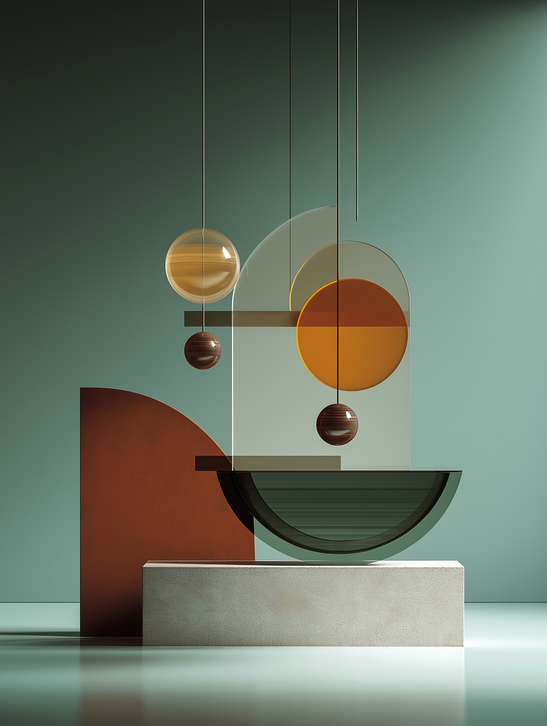 3D abstract design representation  MetaCraft investment to tools and systems.