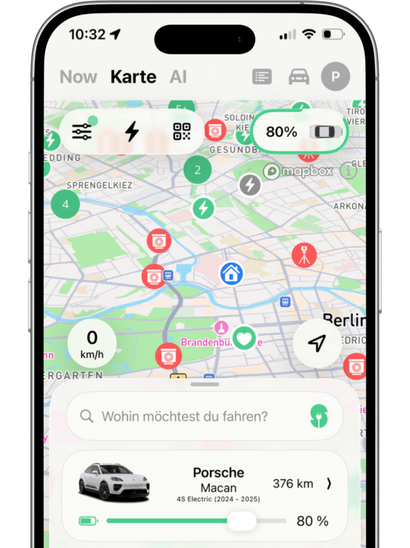 Mockup of StromNow App
