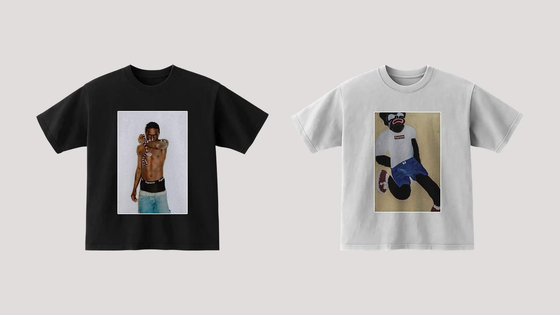 Supreme X Olaolu Slawn T-Shirts