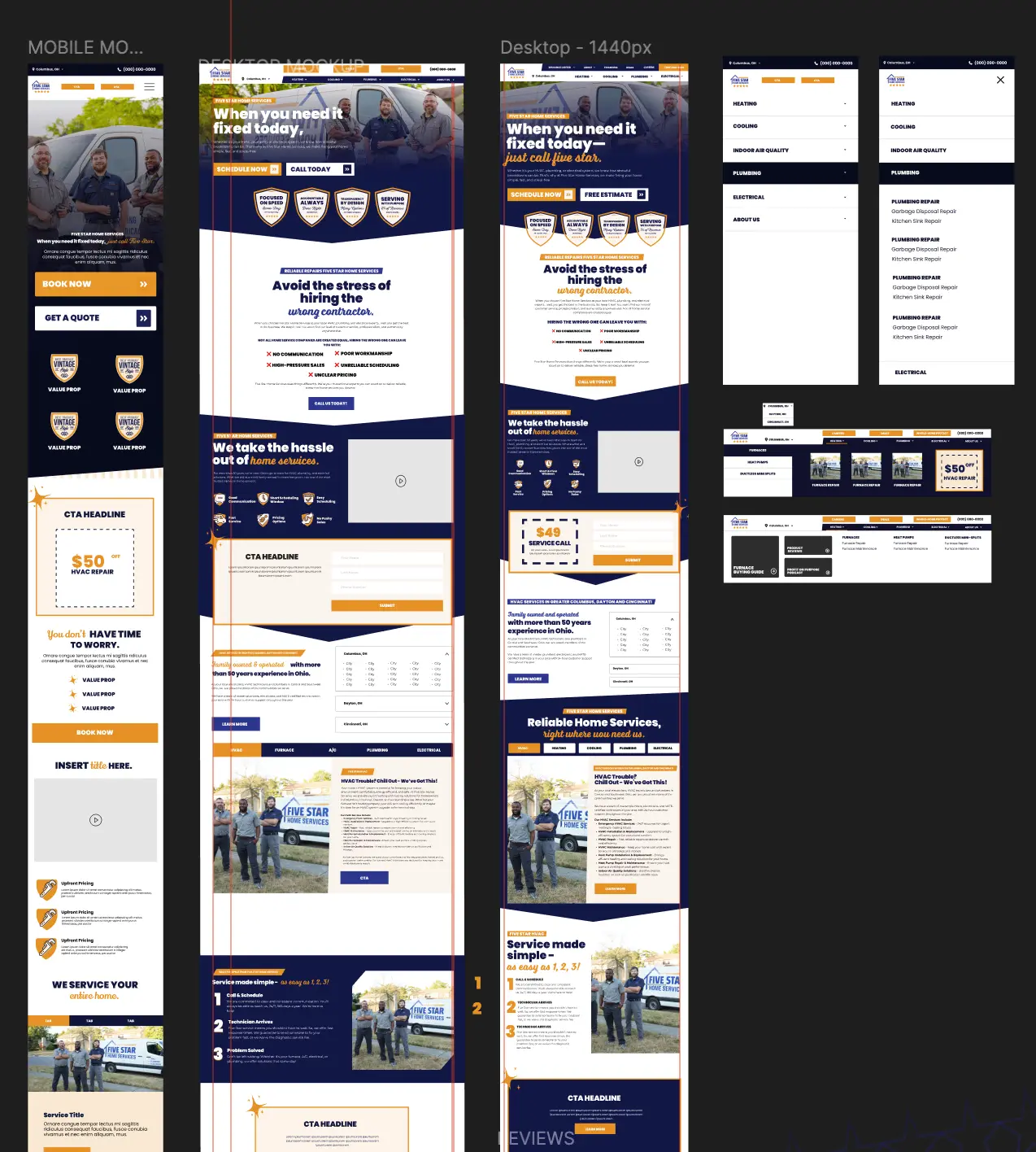 Top view of coffee can mockup with bold black typography on white background