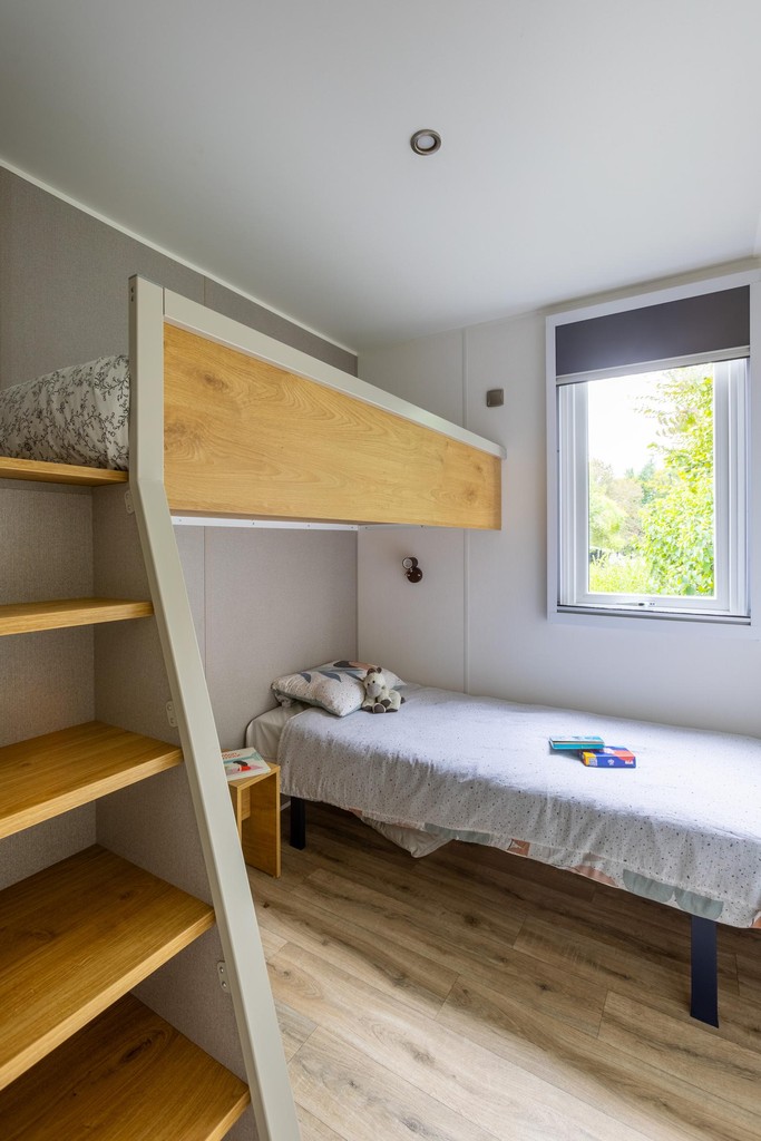 Interieur mobil-home confort 1 chambre 