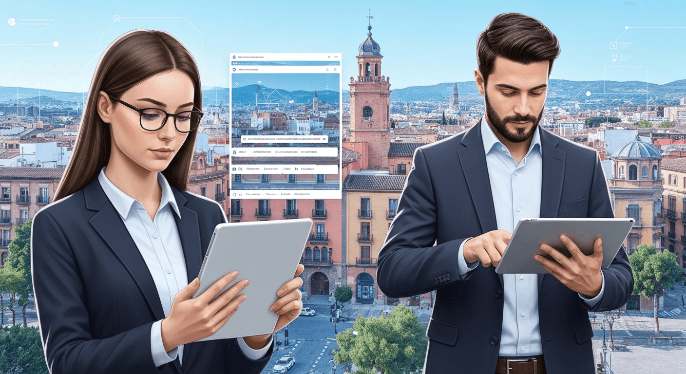 Futuristic Spanish real estate automation