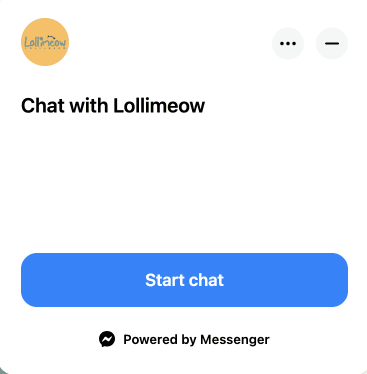 Lollimeow live chat
