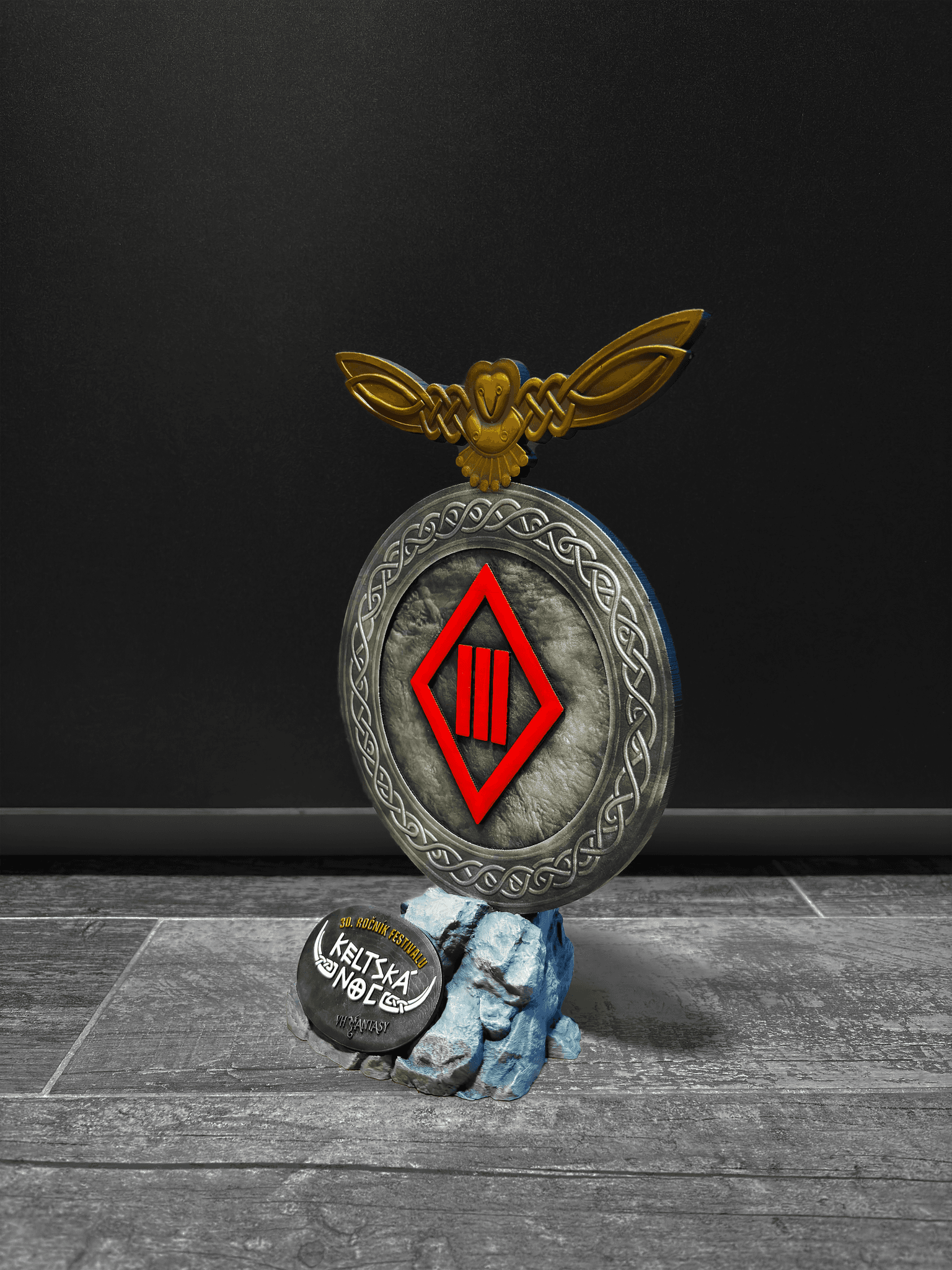 Detailně malovaná figurka démonické bestie ze světa Ettefields