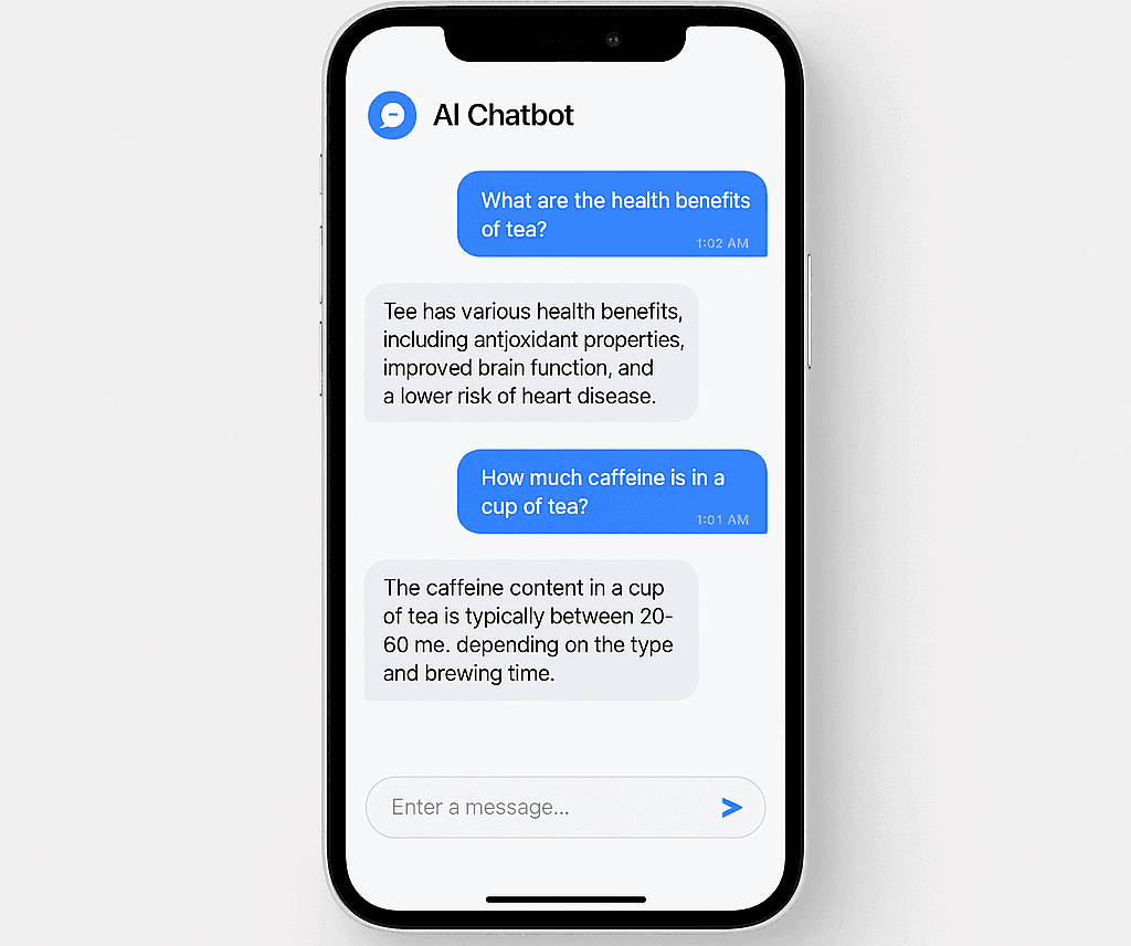mobile app where a reciept is sorted