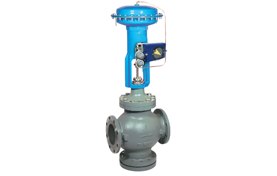 Vanne de régulation pneumatique Warren Controls série 1800