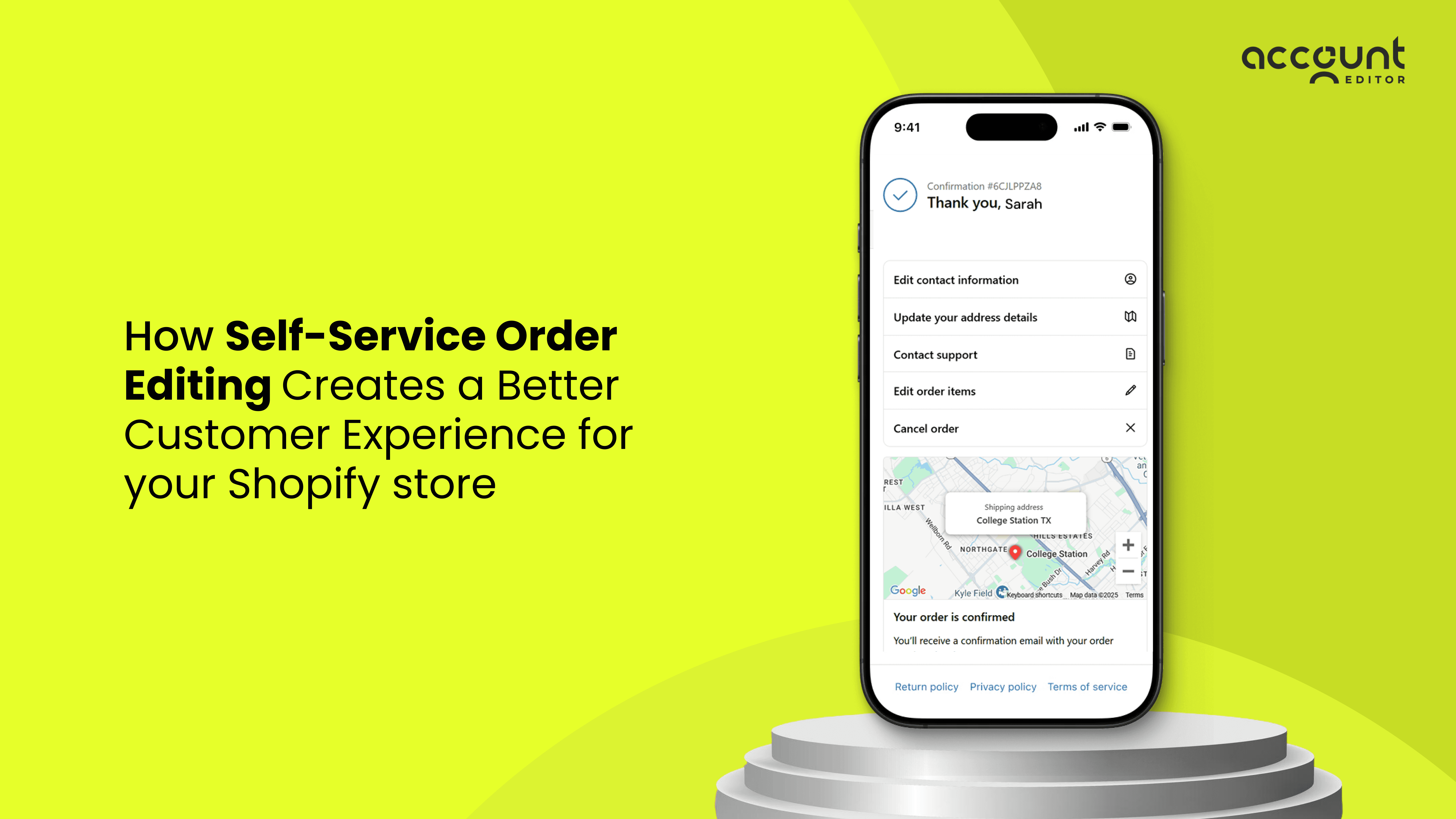 Self-Service Order Editing in Shopify: The Key to Happier Customers & Fewer Support Tickets