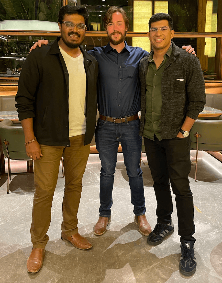 Athlete winning a race