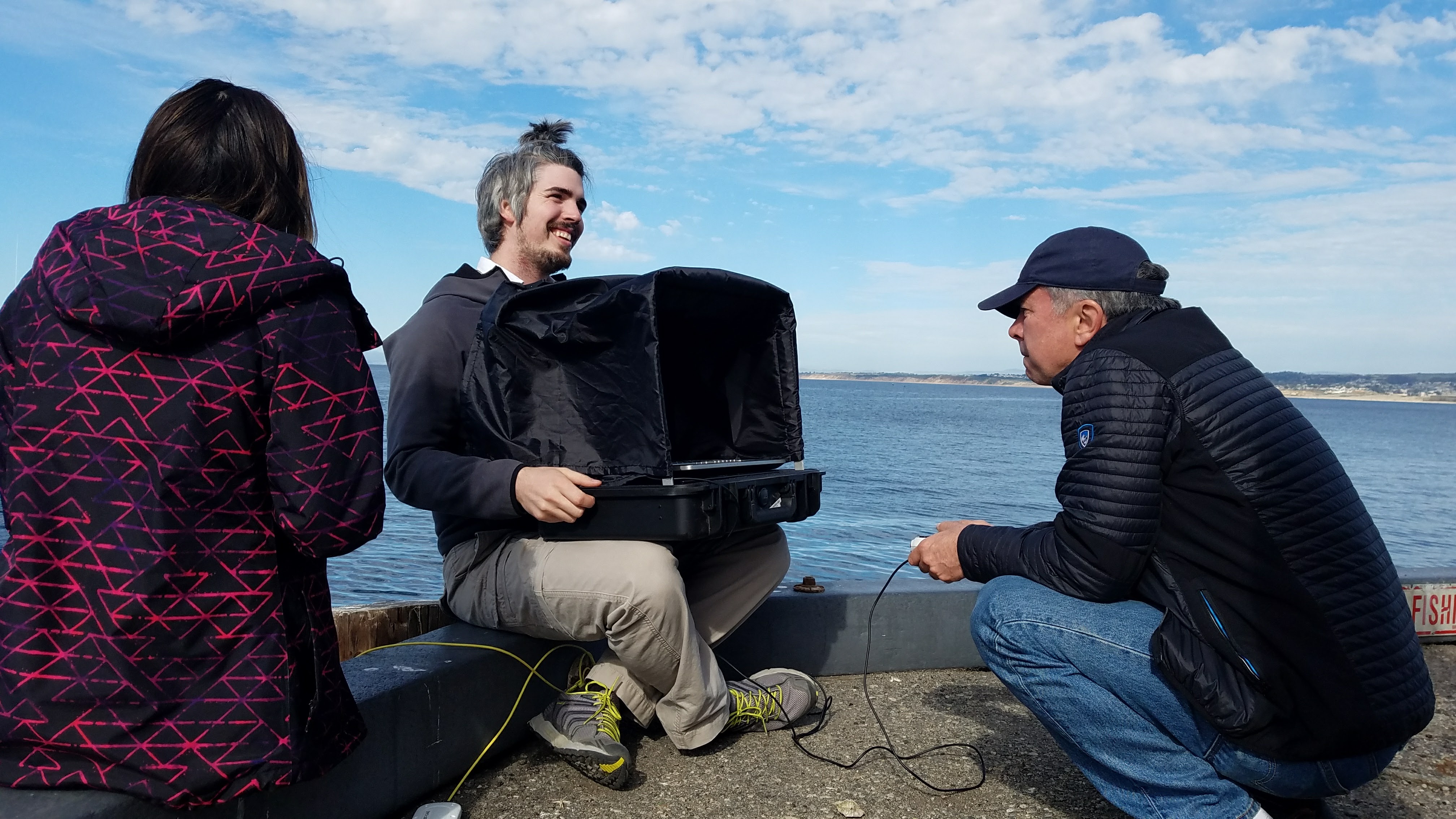 Overview Photo 1 — Team at dock