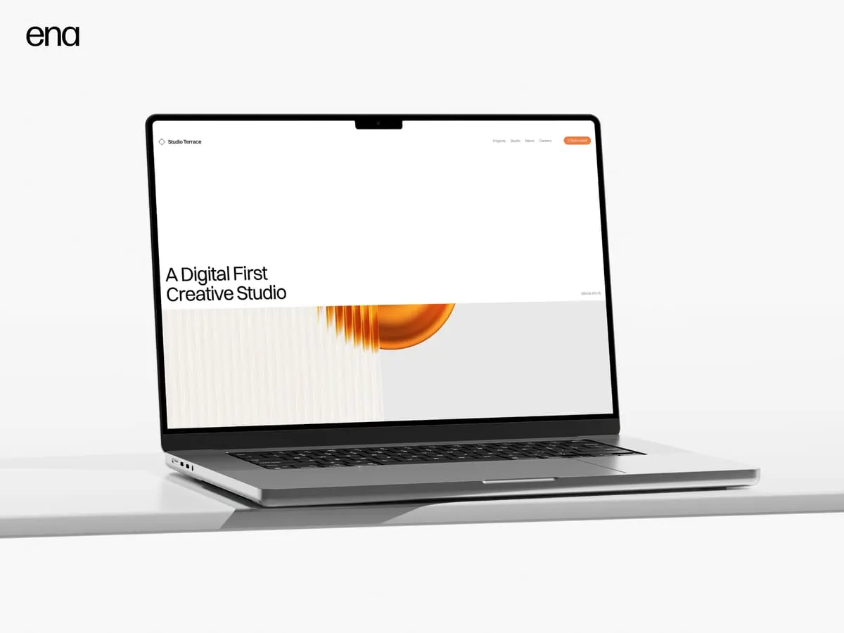 gallery image 1 of the studio-terrace framer website template