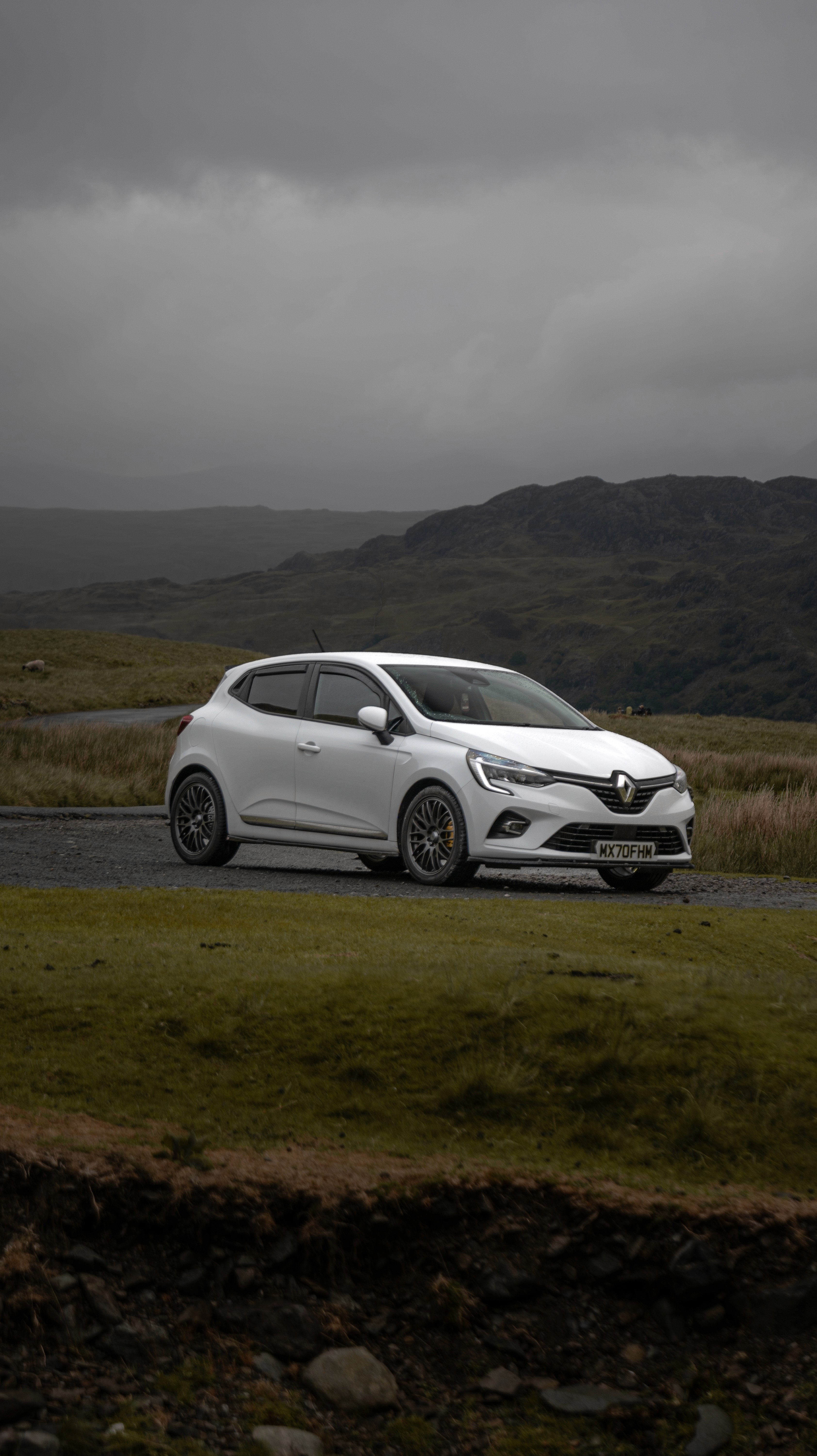 Renault Clio shot in the countryside