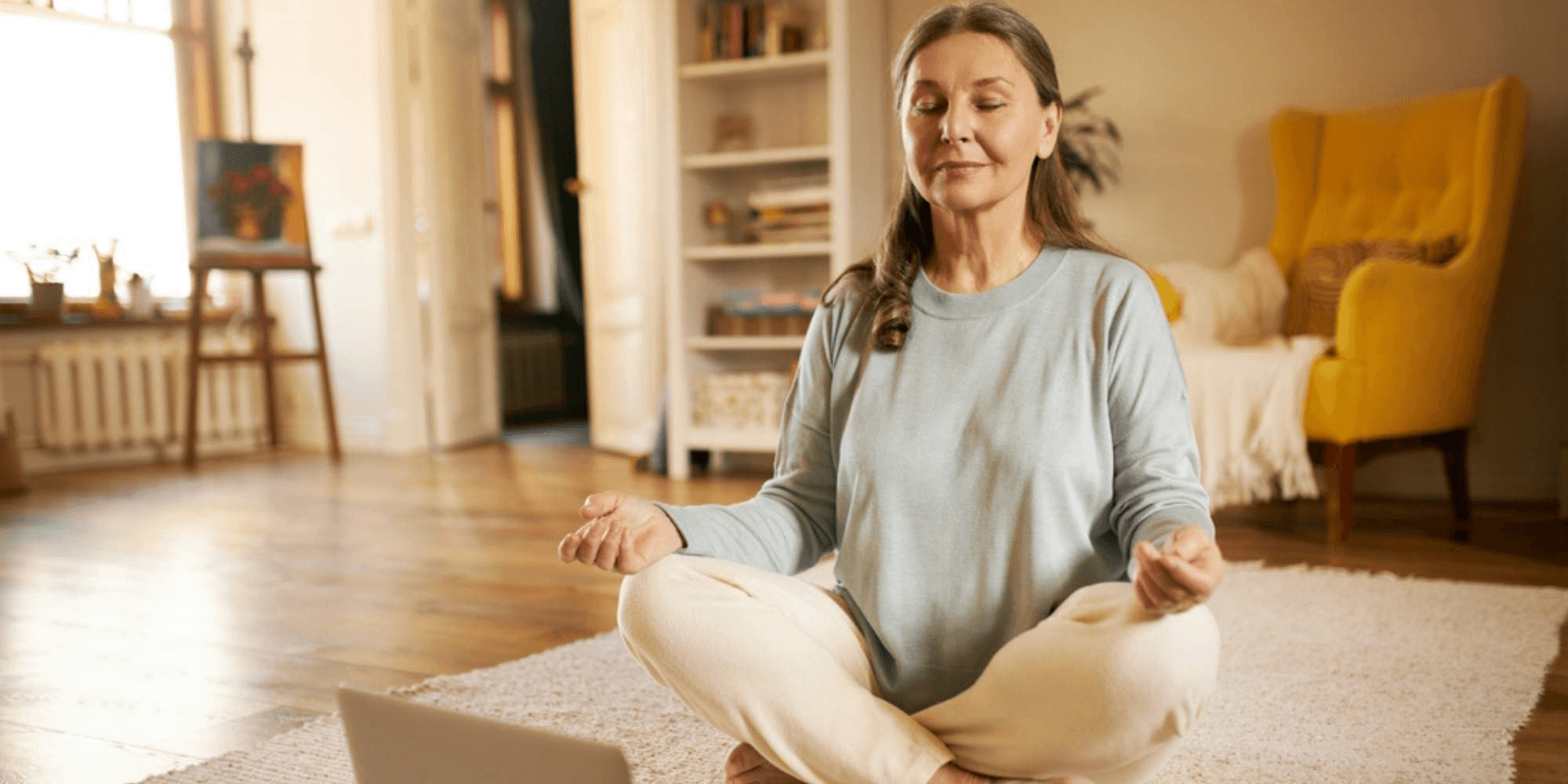 Drone shot of a running track at night
