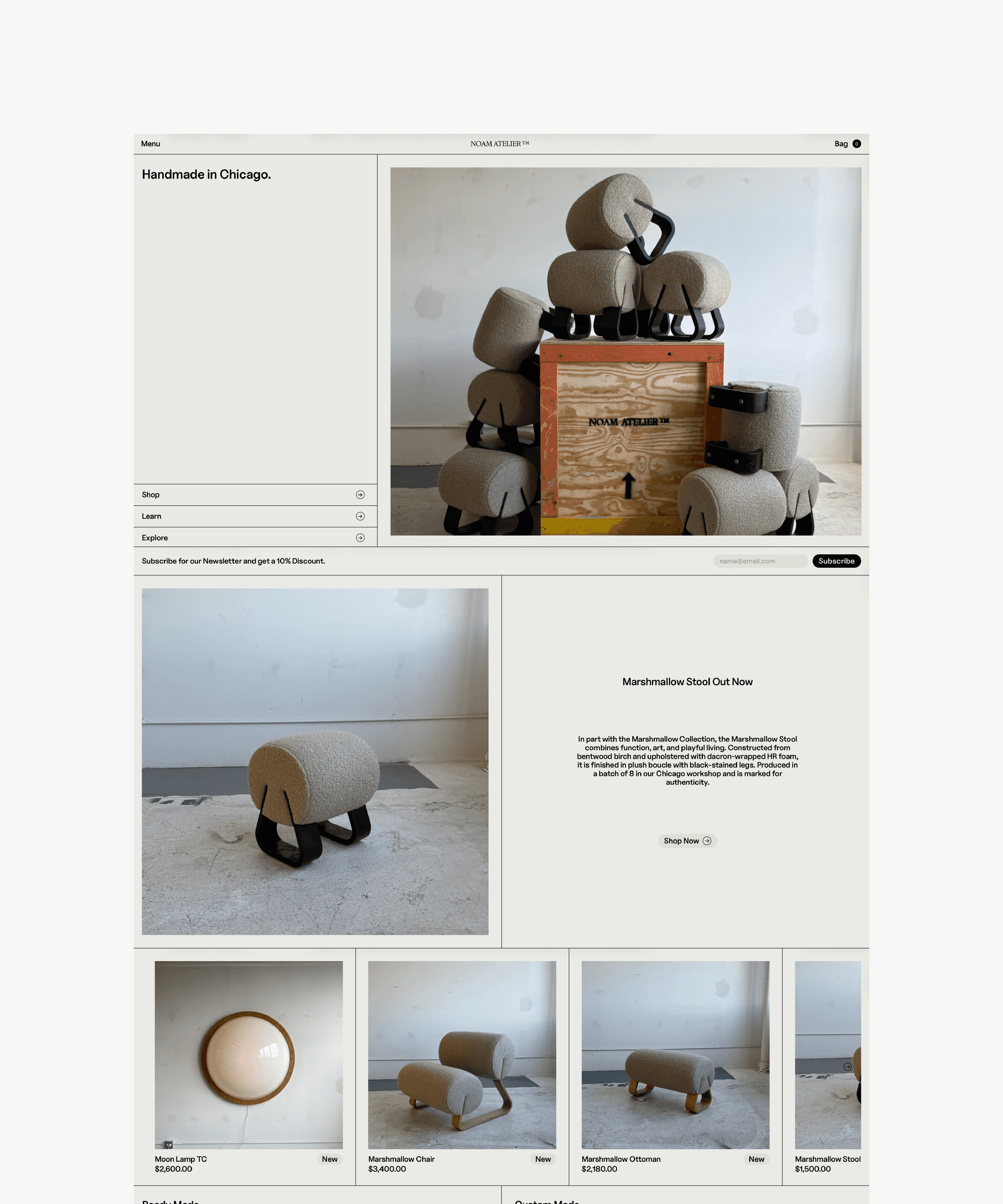 Noam Atelier screen capture