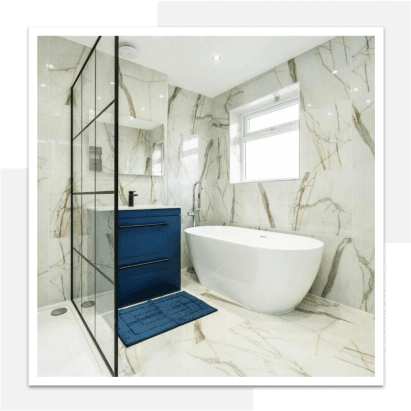 Image of a bathroom renovation.