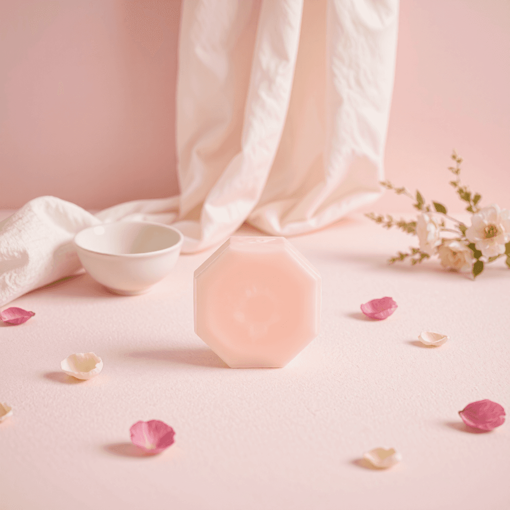 product photography of hexagonal shape