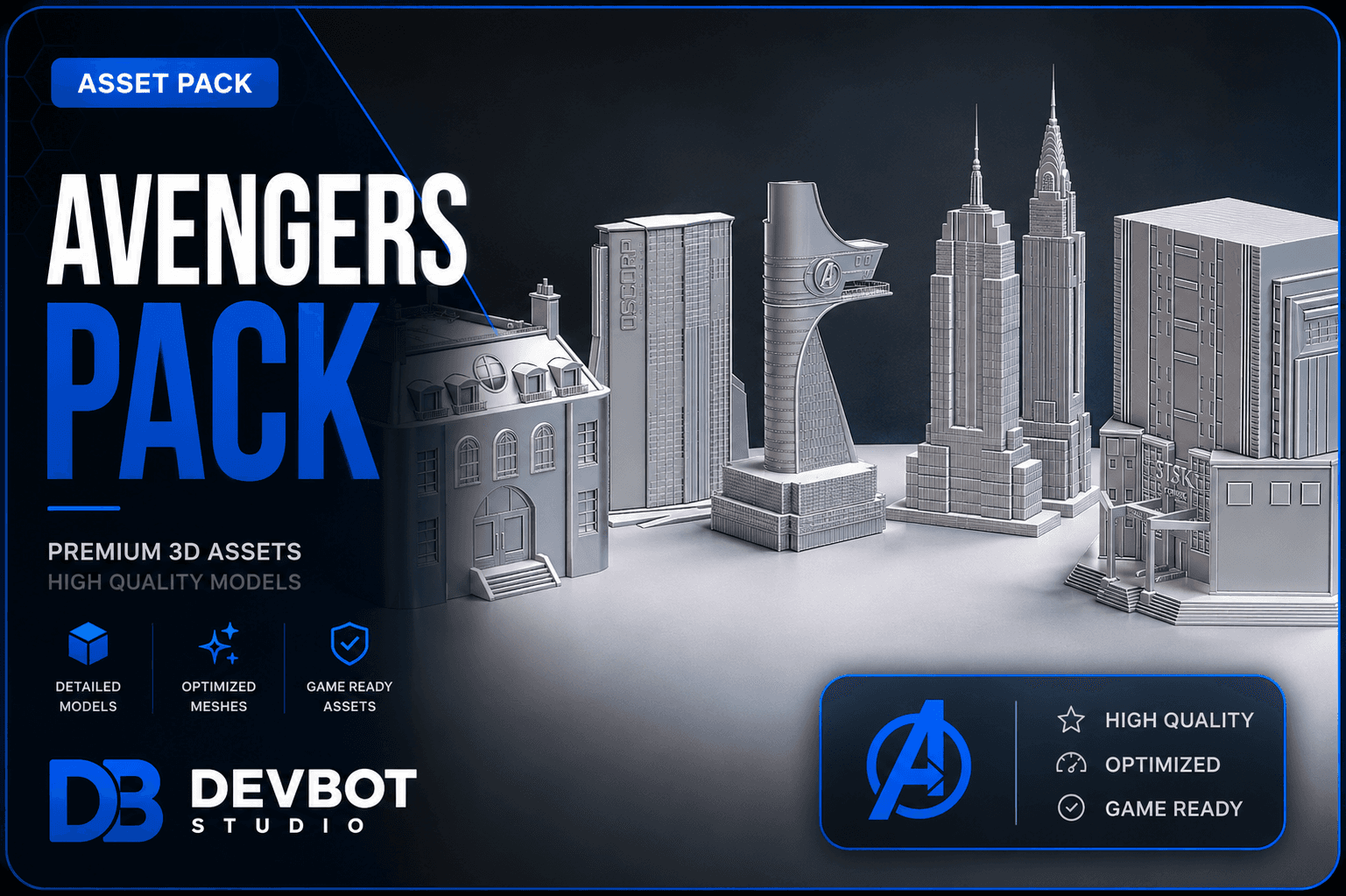 Avengers buildings product image