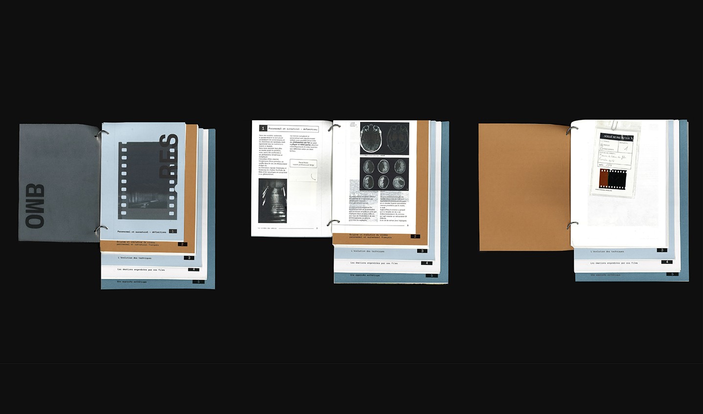 Ombre - mise en page
