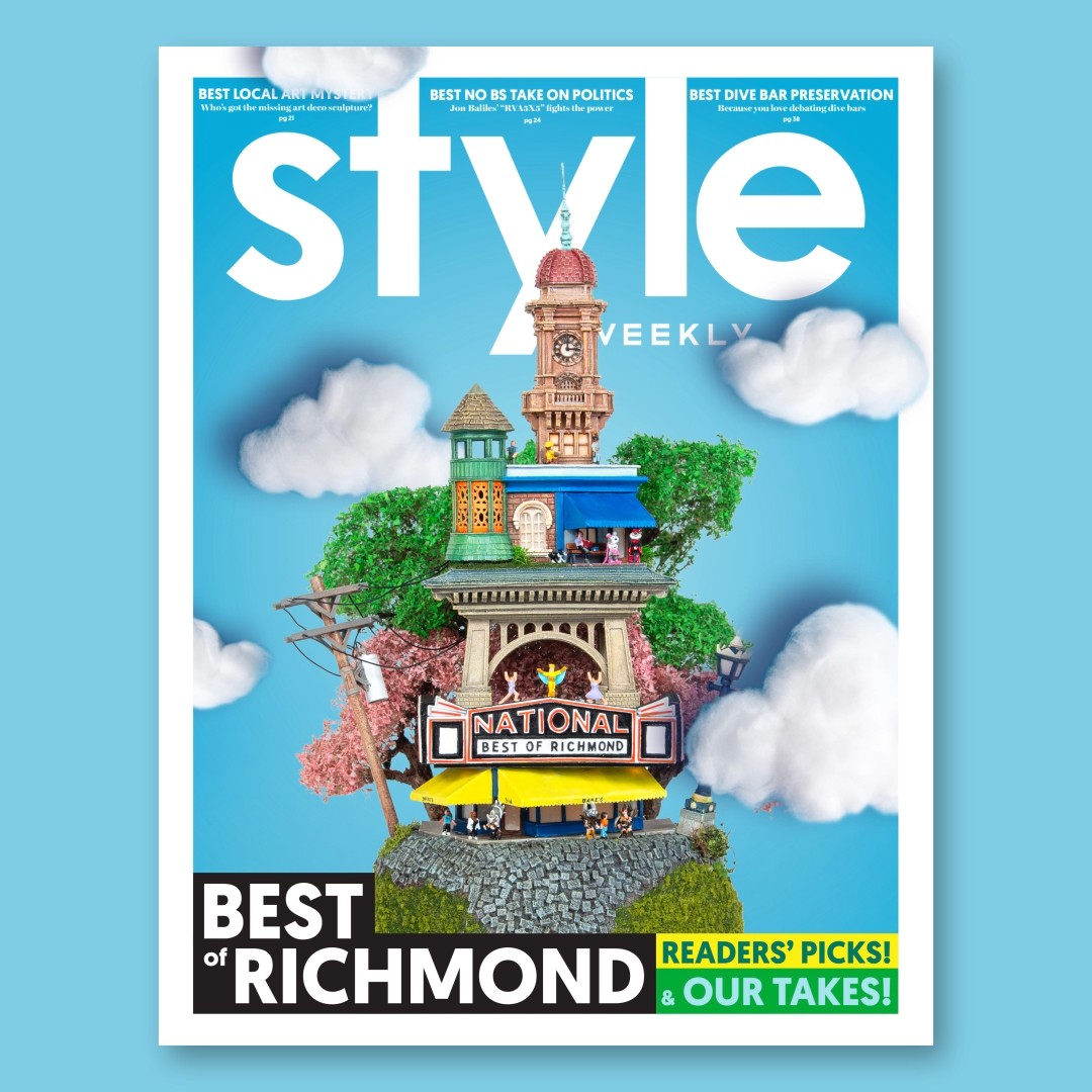 Style Weekly's Best of Richmond cover animation still depicting winners from the issue