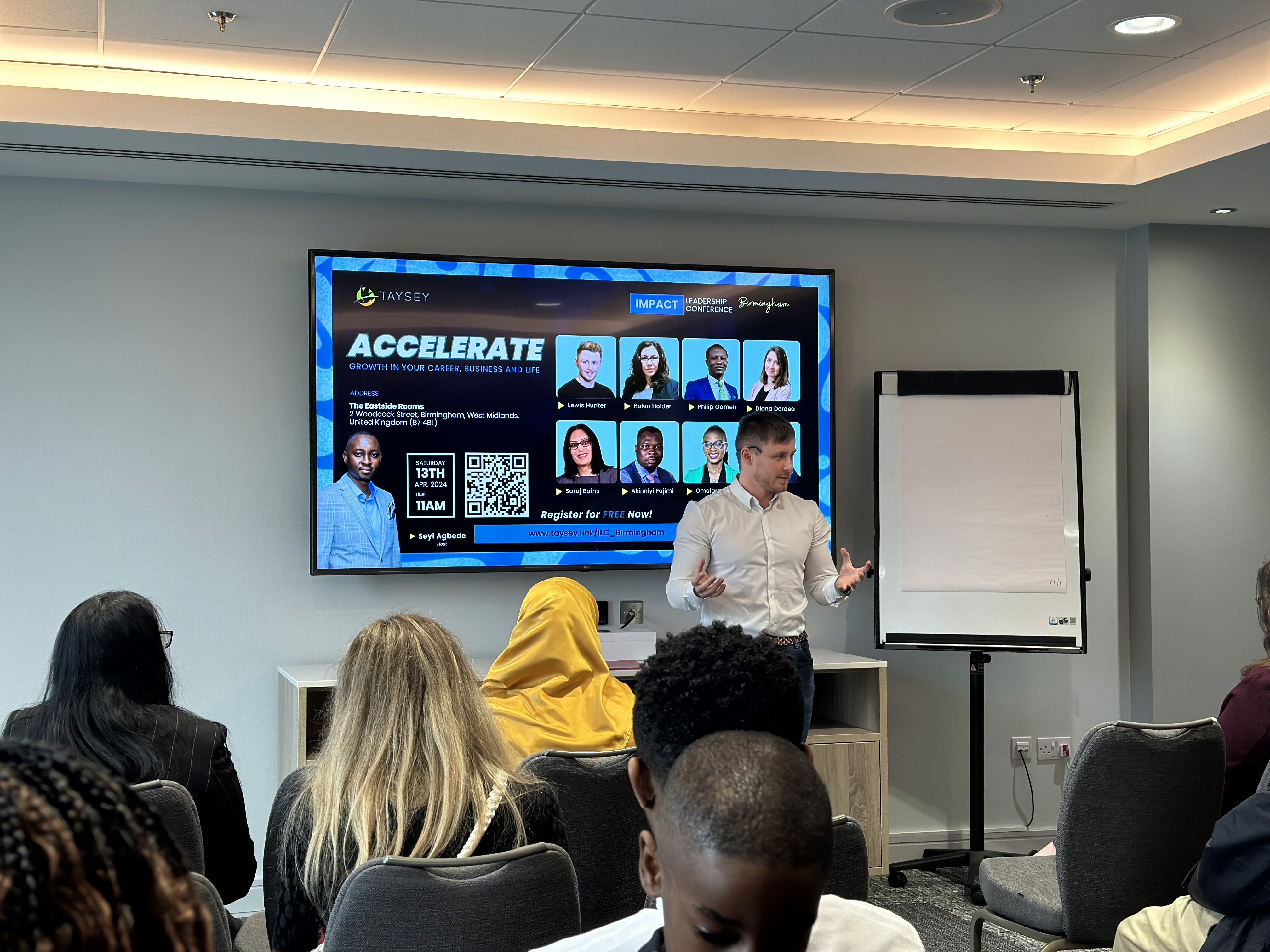 Portrait of portfolio creator – back view