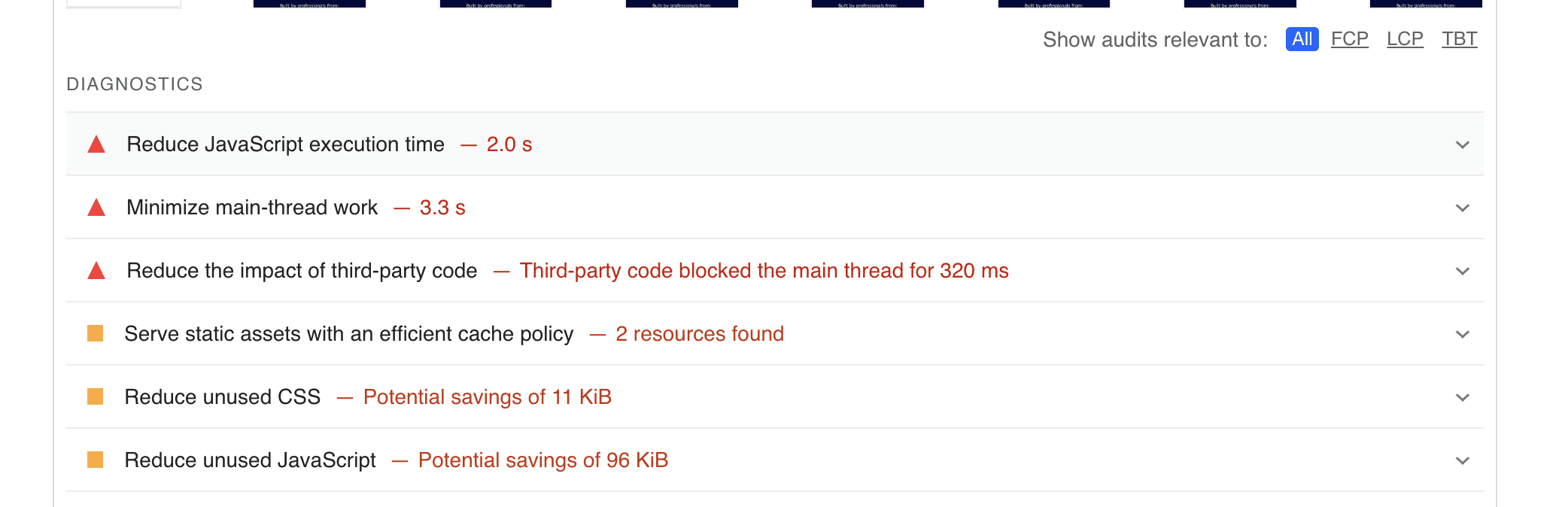diagnostics from PSI