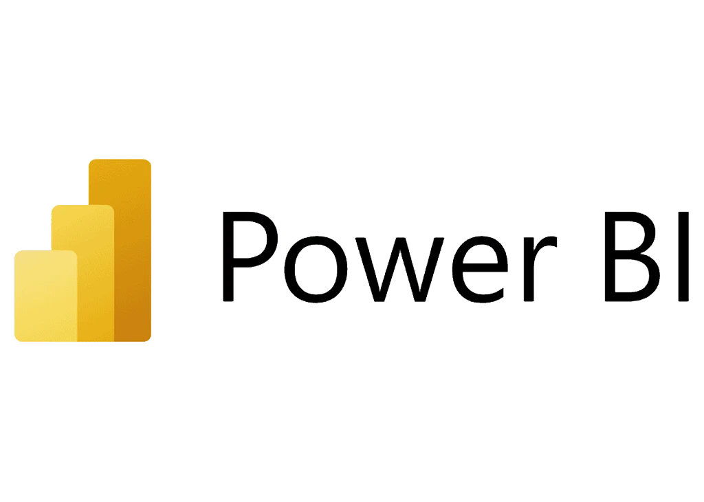 Power BI logo, automation, SQL, Python, reporting