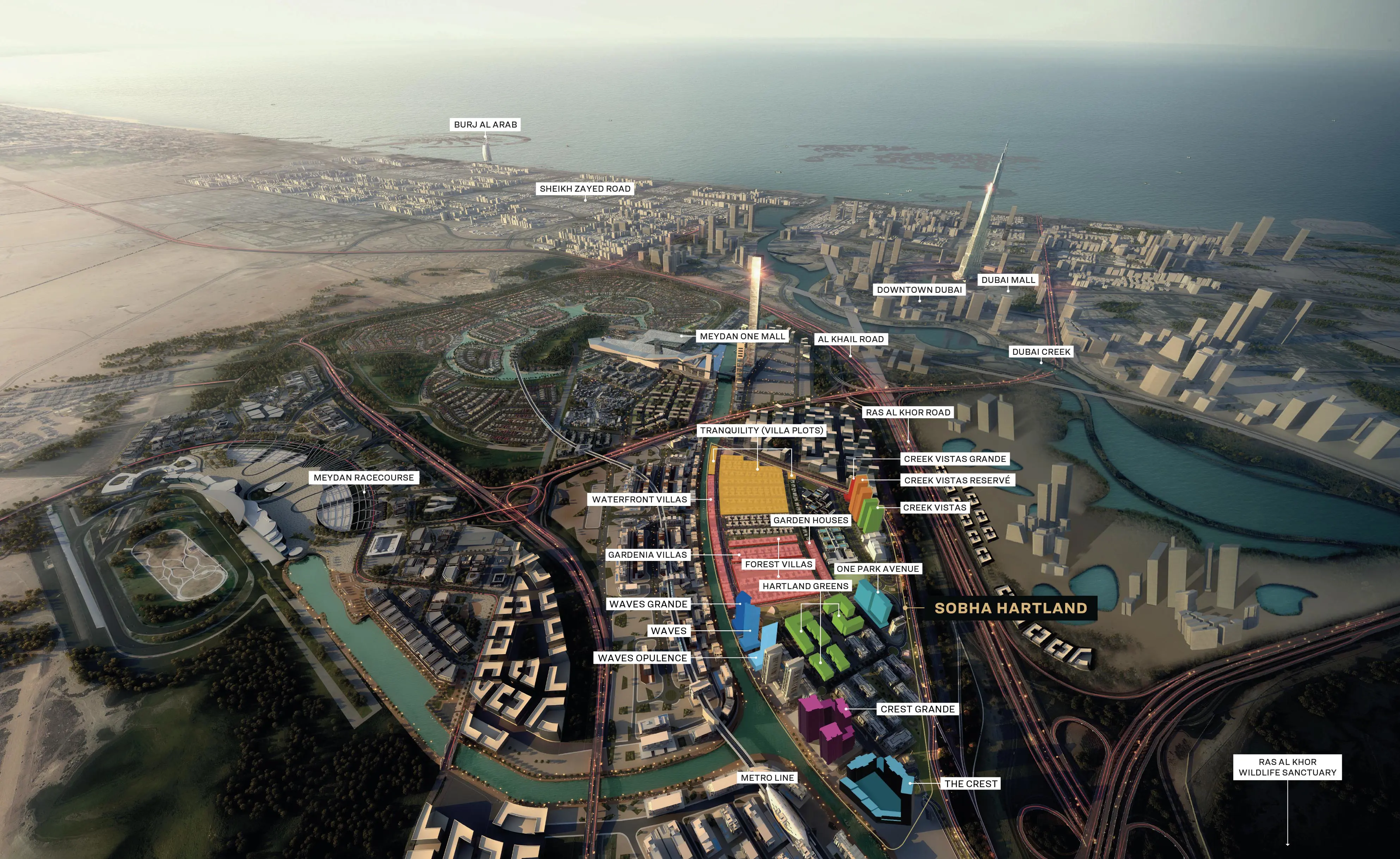 Sobha Hartland Master Plan