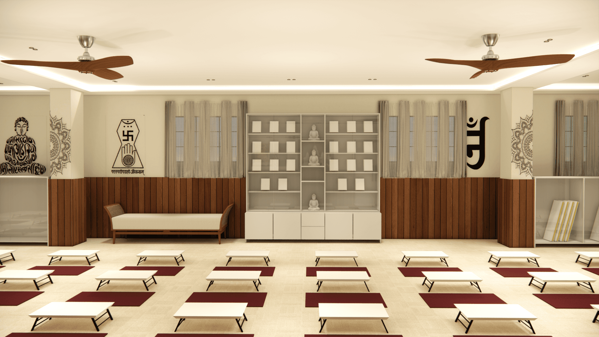 Project showcase image featuring a modern, refined interior.
