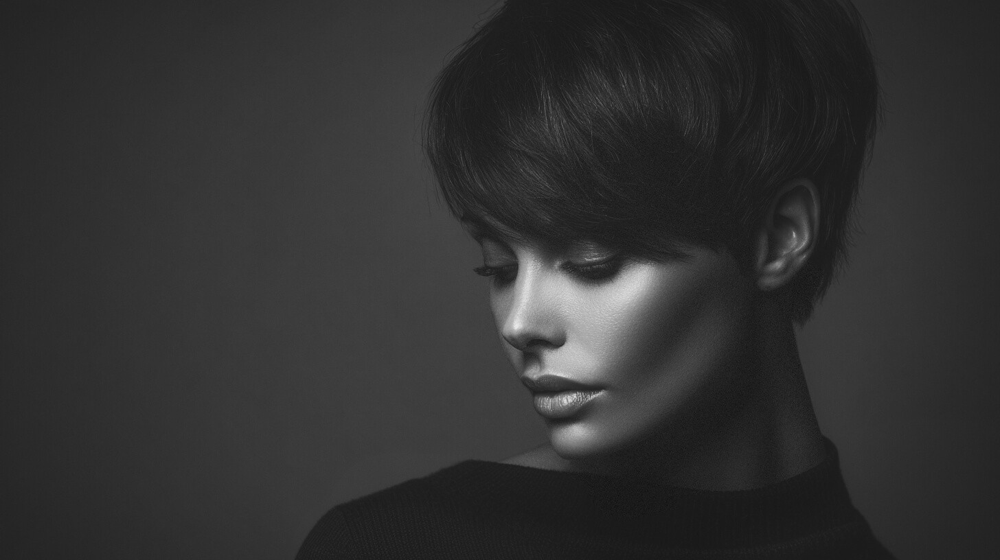 Résultat cheveux brillants et disciplinés