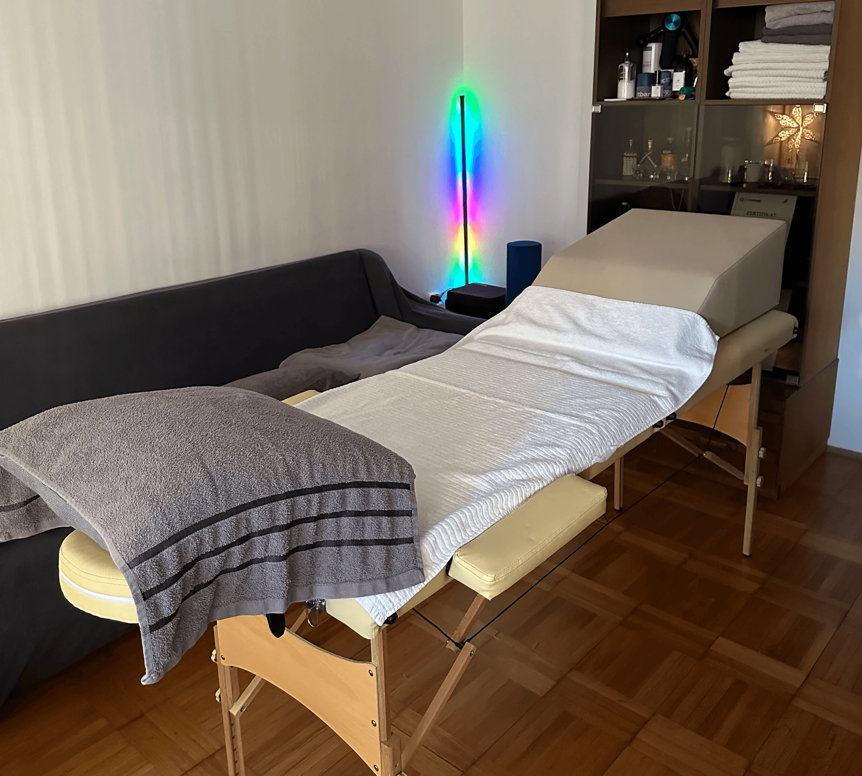 Stol spreman za Limfnu drenažu