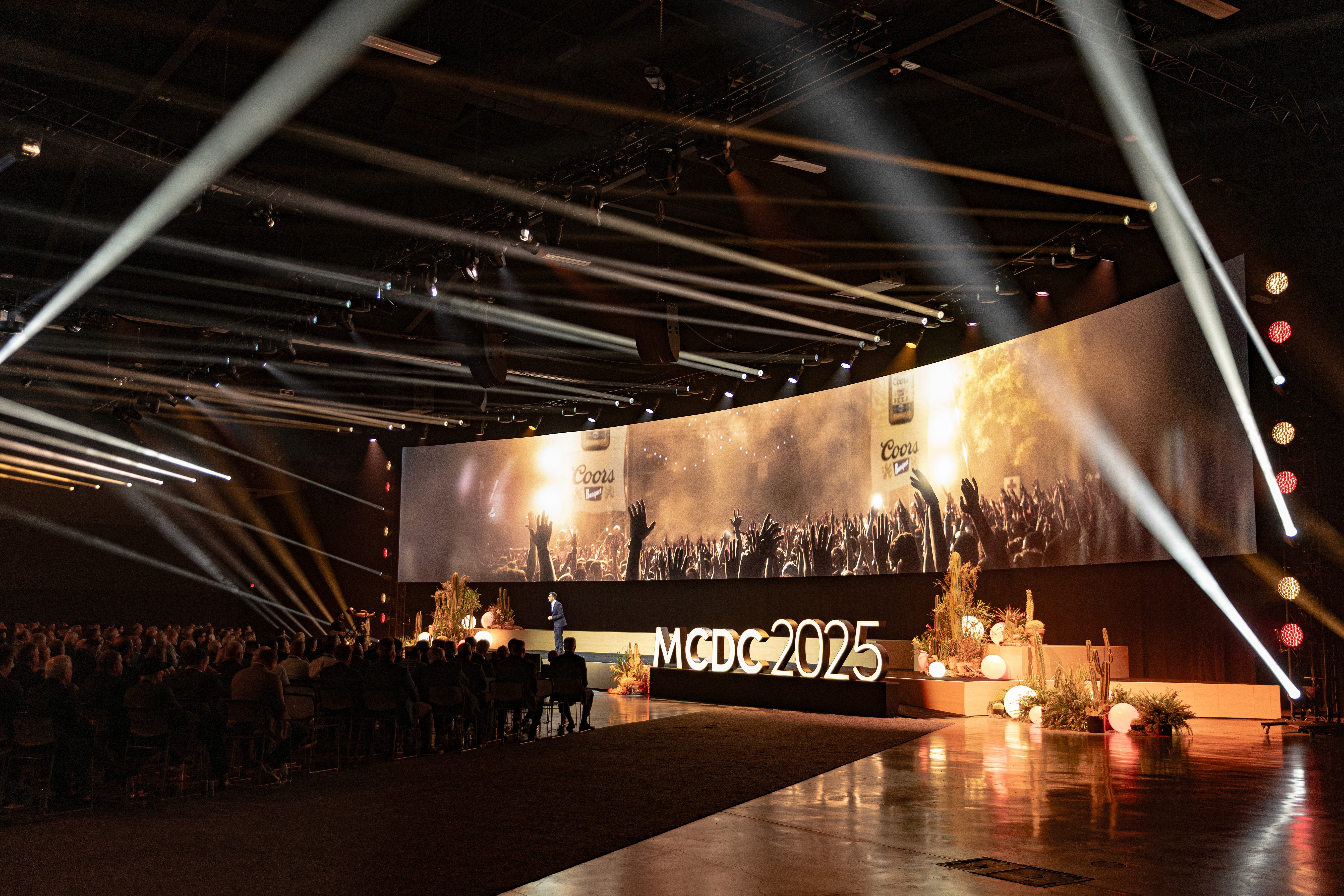 Man wearing VR glasses