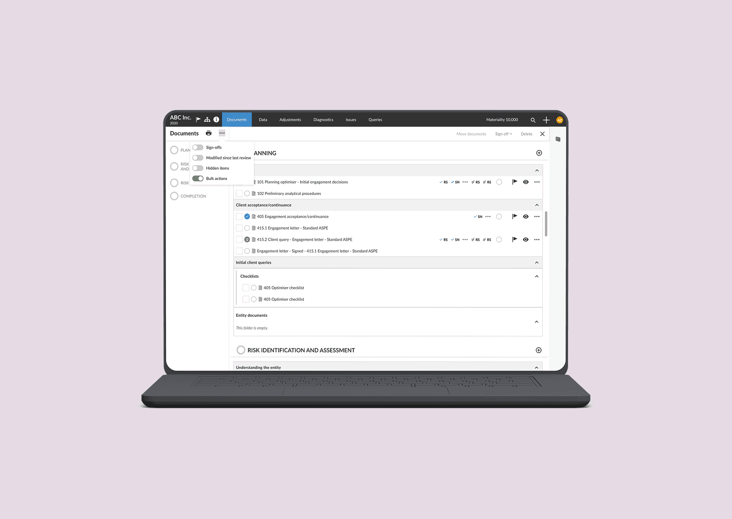 Scalable Bulk Actions for Enterprise Data Image