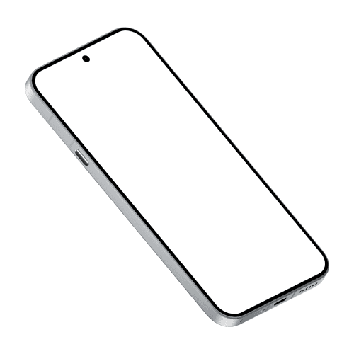 Nothing Phone 4a Pro mockup silver angle right